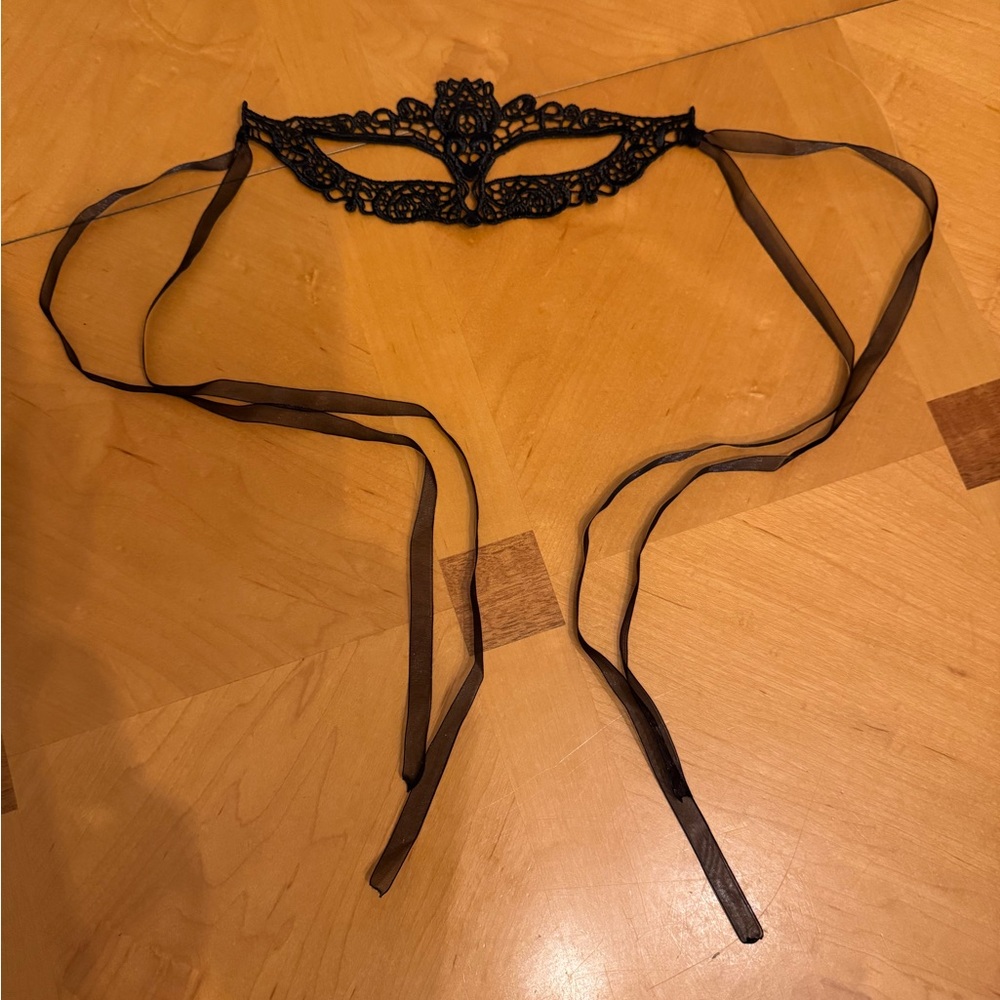 Black Lace Masquerade Mask
